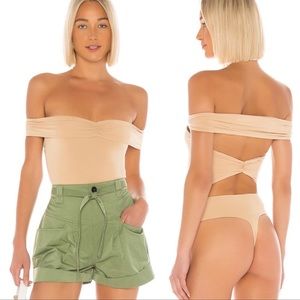 lovers and friends Neil nude bodysuit size small